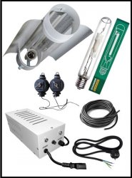 600W LIGHTING KIT WITH COOLTUBE AND SYLVANIA FLOWERING BULB