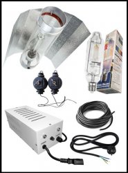 600W COOLWINGS LIGHTING KIT WITH SUNMASTER GROWTH BULB
