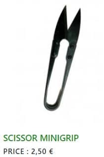 Minigrip scissors