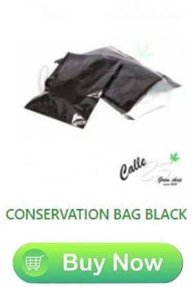 Black conservation bag