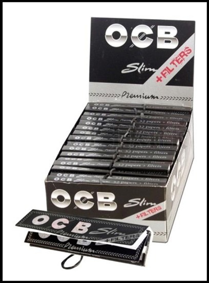 Feuilles Slim OCB Premium - Boutique SmonkeyBox